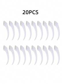 10/20pcs Assorted Crescent-Shaped Eyebrow Razors, Suitable For Beginners, Men & Women Eyebrow Grooming Tool