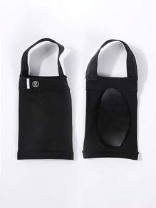 1 par de almohadillas deportivas con soporte de arco, calcetines vendaje para arco del pie - sin ataduras, sin deslizamientos, alta elasticidad y transpirables; vendaje de soporte para el pie; con almohadilla de gel - transpirable; proporciona soporte para deportes; Accesorio de gimnasio cómodo y ajustable para todo el año, unisex