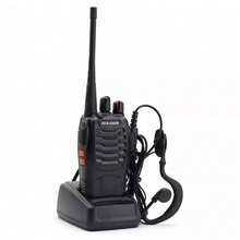 Radios FM Walkie Talkie Con Audifonos - Negro - Ver 2