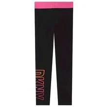 DKNY Leggings D34A63_09B For Girls In Black ✅ Delivery Within 24/72 Hours To Spain (Peninsula) - Black - View 2
