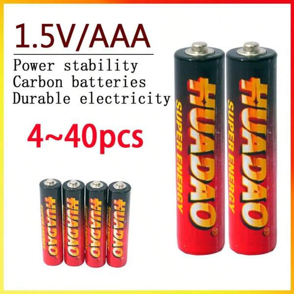 2025 New Arrival: 1.5V AAA Mercury - Free Disposable Carbon Batteries - Your Reliable Power Option