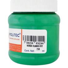 PINTURA ACRILICA POLITEC 250ML - Verde - Ver 4