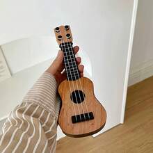 微型吉他模型装饰，微型木吉他模型展示迷你音乐摆件工艺家居装饰模型家居装饰仅供装饰目的