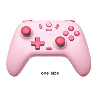 GAMESIR Spelkontroll T4 Nova Lite Hall rocker, trelägesanslutning, PS5-ekvivalent trigger, noll drift, hög jämnhet, hög skadetolerans, rosa