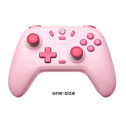 GAMESIR Controlador de juego T4 Nova Lite Hall rocker, conexión de tres modos, disparador equivalente a PS5, deriva cero, alta suavidad, alta tolerancia a daños, rosa