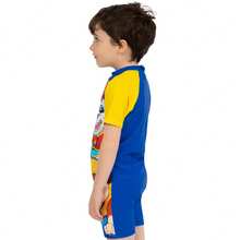 Paw Patrol Swimsuit | Rubble  And Chase Boys Swimming Costume | Kids Swimwear | Official Merchandise