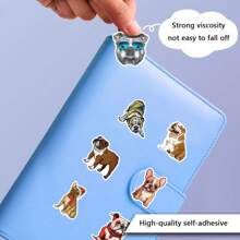 110PCS Bulldog Stickers Aesthetic Vinyl Stickers High Quality Stickers Decals Scrapbook,Journaling,Laptop,Bumper,Skateboard,Water Bottles,Computer,Phone Stickers Can Bring A Lot Of Fun To Your Life,The Perfect Gift For Adults