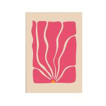 1/6 Impresiones de flores botánicas abstractas y coloridas, arte para pared ecéctico, arte de pared con colores vibrantes retro, impresiones de flores onduladas, arte maximalista, impresiones del mercado de flores vintage, pósteres de colores, decoraciones de pared, con opción de marco, para decoración del hogar