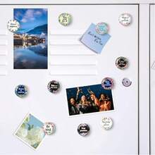 MORCART 16PCS Inspirational Magnets For Fridge, Motivational Quote Refrigerator Magnets Decorative For Locker Whiteboard Cabinet Office Kitchen Blackboard - Multicolor - View 9