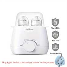 1pc Termostato Líquido Aquecedor De Leite, Aquecedor De Garrafa Dupla E Aquecedor, Isolador De Garrafa