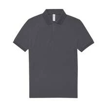 B&C Mens My Polo 210 Shirt (Dark Grey) - Dark Grey - View 1