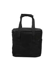 1pc Large Capacity Insulated Lunch Bag With Shoulder Strap, Waterproof Oxford Cloth Cooler Tote For Work, Picnic And Outdoor Activities, Keeps Food & Drinks Cold Or Warm, Perfect For Office, School, Or Camping, Lunch Bag Insulated, Summer Outdoor Bags For Food, Picnic Camping Bags - Multicolor - View 7