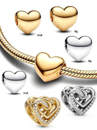 A Pc Fashionable Silvey-Plated White Copper Smooth Gold And Silver Hand In Hand Hook Promise Engraved With The Words "Alyways By Your Side" Valentine's Day Couple's Birthday Jewelry Gift