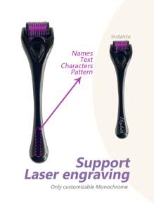 1 قطعة من أدوات العناية بالبشرة المخصصة بمدقة نسيج الجلد الدقيقة لتحسين العناية بالبشرة والجمال، أدوات التقشير الدقيقة، أسطوانة ميكرو إبر التيتانيوم للعناية بالوجه وعلاج تساقط الشعر، مدقة تدليك للوجه والفروة والنمو الشعري، أداة تجميل للاستخدام المنزلي/صالونات التجميل