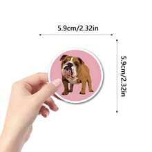 110PCS Bulldog Stickers Aesthetic Vinyl Stickers High Quality Stickers Decals Scrapbook,Journaling,Laptop,Bumper,Skateboard,Water Bottles,Computer,Phone Stickers Can Bring A Lot Of Fun To Your Life,The Perfect Gift For Adults