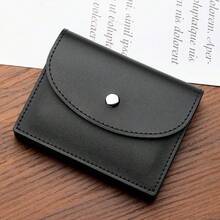 Minimalist Silver Clasp Pouch, Wallet, High-Quality Compact Coin Purse, Large Capacity Card Holder - Multicolor - View 8