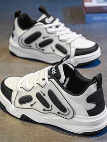 Spring Small-Niche Platform Sneakers, Bread Shoes, Casual Sporty Shoes, Versatile Ins Thick-Sole Chunky Sneakers - Multicolor - View 9