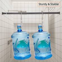 1 Stück einstellbare Metall-Teleskopstange (Grau) - Keine Bohrung Federspannung Gardinenstange 31"-98", Schwerlast Dusch- & Fenstervorhangstange für Badezimmer, Wohnmobil, Kleiderschrank, Wohnzimmer, Schlafzimmer - Einfache Installation Heim-Badezimmer-Dekoration Herbst-Dekoration Badezimmer-Accessoires Schulanfang