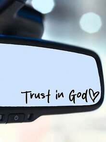 2pcs Customized Solid Heart-Shaped Car Rearview Mirror Stickers, Idol Style, Unisex, Suitable For BMW, Audi, Mercedes-Benz, Cute Stickers For Car Exterior Accessories, Black/White/Pink/Red/Colorful, Also Applicable To Laptops, Cars, Bottles, Trucks, Phones, Motorcycles, Windows, Walls, Cups - Multicolor - View 5