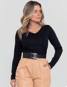Women Blouses - Black - View 9