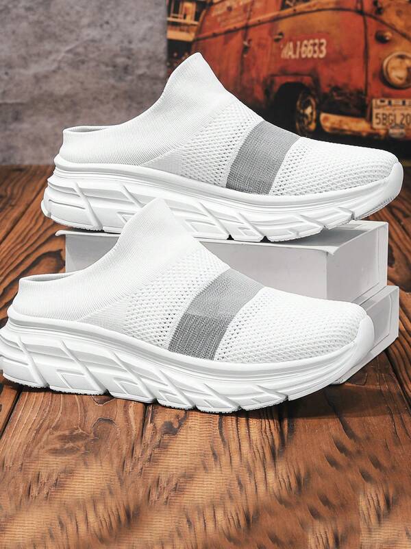 Fashionable And Comfortable Casual Sports Shoes/Slippers For Men, Breathable Hollow Couples Sandals, 2025 Summer New Hot Selling Men Sports Casual Sneakers