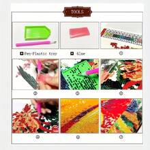 5D Full Drill Diamond Painting Kit, Peacock Theme, DIY Diamond Painting Craft, Mosaic Decor Wall Art, Suitable For Beginners, Home Living Room Office Decor, Holiday Gift [Frameless]