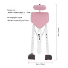 Leg Stretcher Split Machine For Flexibility, Leg Stretching Trainer - 粉紅色+白色 - 查看 2