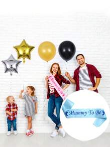 1 pezzo Fascia per festa di gender reveal, fascia per mamma in attesa, fascia per festeggiamenti festa di nascità