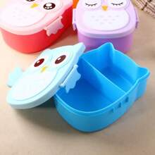 Portable Plastic Children Students Lunch Box  Bento Box  Container Carton  Dinnerware Cutlery Food Container