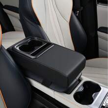 Multifunctional Car Armrest Storage Tray Drink Cup Holder - Multicolor - View 8