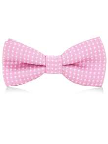 Adjustable Polka Dot Children Bow Tie, Boys Girls Flower Girl/Boy Wedding Party Accessories, British Style Infant Bowtie For 3-16 Years Old Kid Costume, Birthday Formal Wear