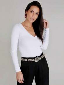 Women Blouses - White - View 6