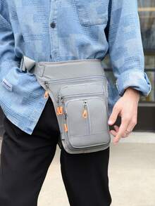 Multi-Functional Riding Waist & Leg Bag, Tactical Military Backpack, Hiking Outdoor Fishing Waist Bag, Leg Bag, Men's Bag, Crossbody Chest Bag - Multicolor - View 9