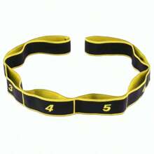 Yoga Elastic Resistance Band With 8 Segmented Stretching Rope, Home Fitness, Pilates Training