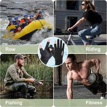 1 Pair Cooling Breathable Anti-Slip Fingerless Gloves, Touchscreen Fishing Gloves, Suitable For Fitness, Cycling, Driving, Rowing, Biking, Baseball, Badminton