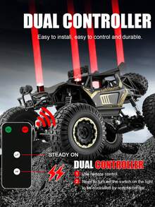 3-Inch LED Whip Lights Without Whip Antenna Remote Control Neon Lights For Off-Road Vehicles, Trucks, And SUVs, Rear Collision Lights - Red Light (pair) - View 7