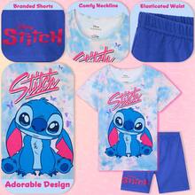Disney Stitch Pyjama & Short Sleeve PJ Set Soft Breathable Nightwear Loungewear Comfy Jammies Sleepwear Gift - Multicolor - View 4