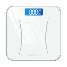 Digital Body Scale, Electronic Scale, Health Meter, Just Step On, Automatic Power On/Off, Backlight, Supports Up To 180kg, High Precision Body Scale, Compact, Lightweight Storage, Japanese Instruction Manual Included (White) Home Bathroom Decor Summer Back To School - White - View 1