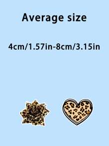 50 pezzi Adesivi vintage vintage a tema leopardato e graffiti, stile moda vintage, in materiale PVC impermeabile, adatti per decorazioni di caschi, auto, feste, etichette, adesivi autoadesivi, utilizzabili per scrapbooking, computer portatile, bagagli, chitarra, bottiglie d acqua, cover per telefono, decorazioni moda urbana giovanile, per il ritorno a scuola, stagione di laurea