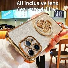 新款奢华蝴蝶闪光支架超强磁环带镜头保护膜透明电镀手机壳兼容苹果手机兼容 17 16 Galaxy A04E A05S A06 A07 A12 A13 A14 A15 A16 A17 A21S A22 A23 A24 A32 A33 A34 A35 A53 A54 A73 S10 S20 S21 S22 S23 S24S25 Ultra Note 20 Redmi Note 7/8/9/10/11/12/13/14、Redmi 9/10/12/13C/14C A5、OPPO、MOTO、Honor、HW、Realme C53 C55