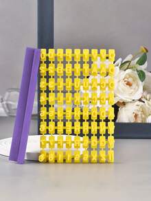 Non-Stick Silicone Alphabet Stamp Mold - DIY Craft Kit With Letters/Numbers For Clay Jewelry, Homemade Cards, Teens Adults Craft Night - Creative Fun Embosser Tools