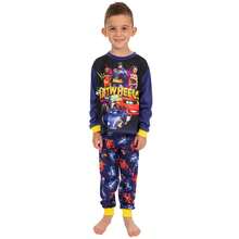 DC Comics Batman Long Pyjamas | Batman  Boys' Pyjama Set | Kids' PJs - Purple - View 2