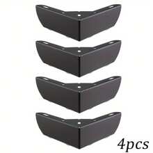 4Pcs Durable Heavy Load Bearing Furniture Legs Metal Cabinet Three-Pronged Feet Triangle Sofa Legs DIY Furniture Hardware Legs