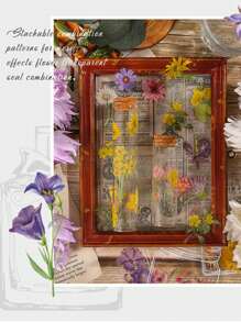 20PCS Botanical Specimen Creative Bookmarks - Clear Bookmarks Handmade DIY Dried Flower Bookmarks - Bookmarks Page Markers - For Students Teachers Classrooms Home Offices Reading Supplies Back To School - Perfect Holiday Gift!