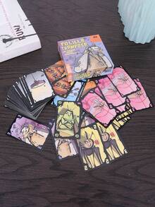 1 件派对游戏卡牌棋盘游戏适合家庭聚会游戏Cheating Moth 西班牙成人纸牌游戏休闲派对游戏卡 - 彩色 - 查看 3