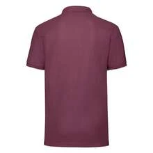 Fruit of the Loom Mens 65/35 Polo Shirt (Burgundy) - Burgundy - View 2