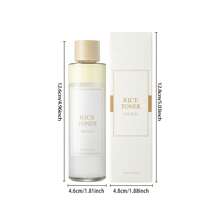 150ml Rice Toner With Glycerin, Panthenol & PCA Sodium – Boost Collagen, Minimize Pores, Fight Acne – Hydrating Exfoliator For Radiant, Glass Skin