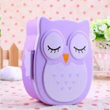 Portable Plastic Children Students Lunch Box  Bento Box  Container Carton  Dinnerware Cutlery Food Container