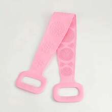 1 Stück weiches Silikon Rückenmassagebürste, für tägliches Körperpeeling und Massage - ideal für Dusche und Badezimmer - unisex