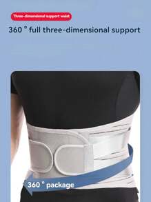 Ceinture de taille à large soutien avec sangle en maille technique respirante et tissu rafraîchissant, confortable pour une utilisation quotidienne